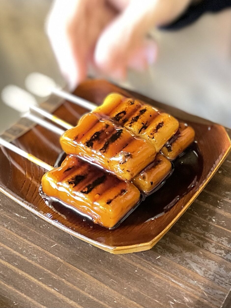 京都「梅園」のみたらし団子