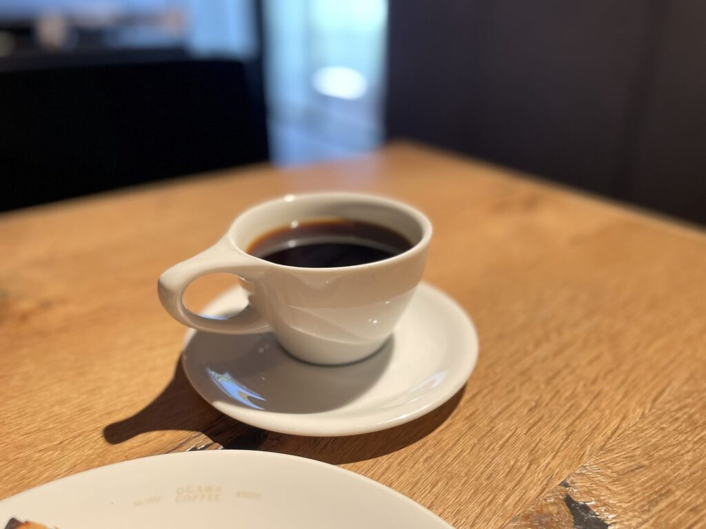 小川珈琲のネルドリップコーヒー
