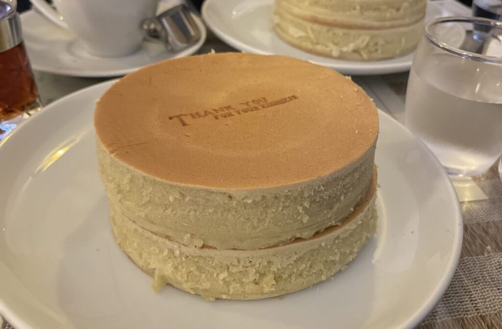 京都 雲仙のパンケーキ