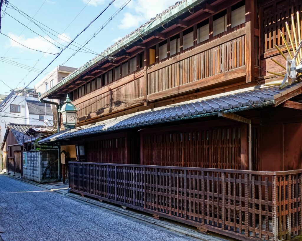 輪違屋の外観 京都 新選組ゆかりの地