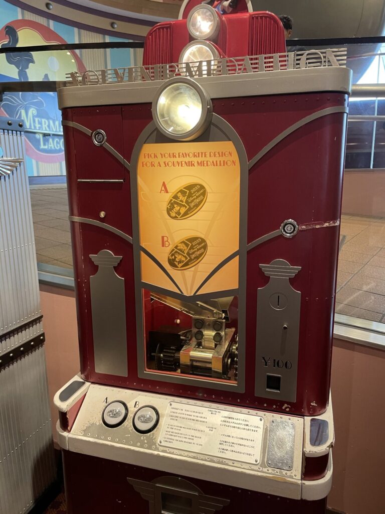 ディズニー　インパしない　楽しみ方　ホテルのお土産　ボンボヤージュ　スーベニアメダル販売機