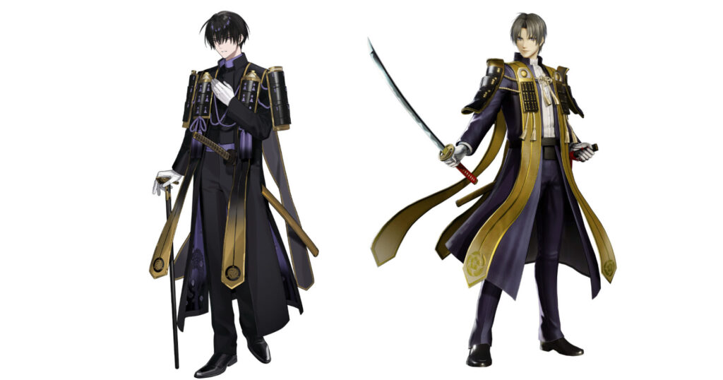 新刀剣男子「安宅切」と「長谷部」