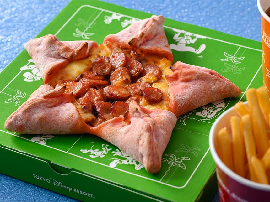 ディズニーシー安いレストラン一覧
セバスチャンのカリプソキッチンの安いメニュー
・ソーセージとミートソースのピザ セット1,490円/単品950円