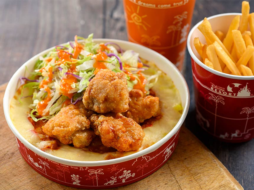 ディズニーシー安いレストラン一覧
ドックサイド・ダイナーの安いメニュー
・フライドチキンのライスボウル セット1,720円/単品1,180円