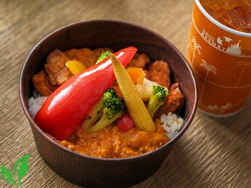 ディズニーシー安いレストラン
ユカタン・ベースキャングリルのメニュー
・ベジタブルキーマカレーのユカタンライスボウル
単品1,350円/ソフトドリンクセット1,630円